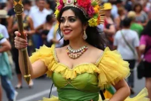 Virginia Fonseca vaiada na estreia na Sapucaí