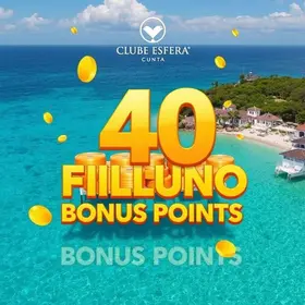 Clube Esfera oferece até 40 mil pontos bônus por assinatura