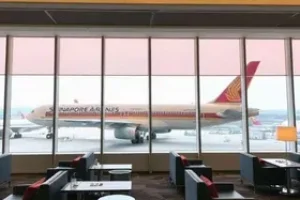 Singapore Airlines lounge São Francisco