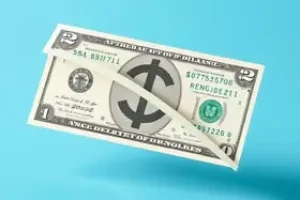Dólar em queda
