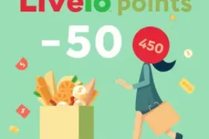desconto na compra de pontos Livelo